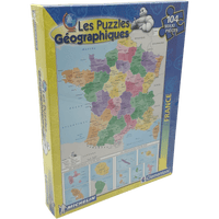 Puzzle Michelin 104 pièces France - KIDIBAM