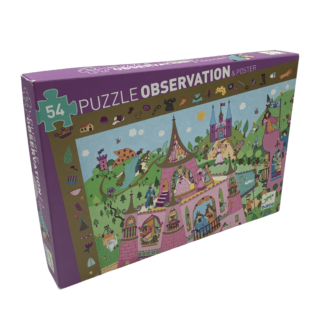 Puzzle Observation 54 pièces Princesses - KIDIBAM