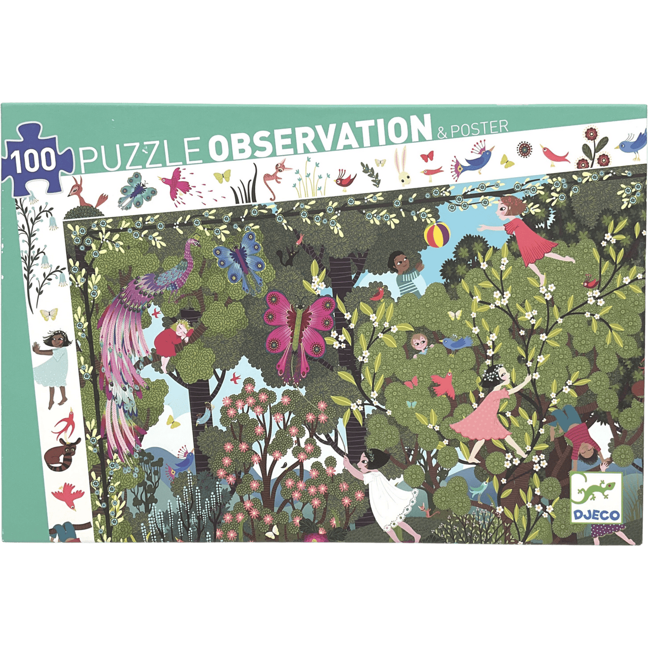 Puzzle observation : Jeux au jardin - KIDIBAM