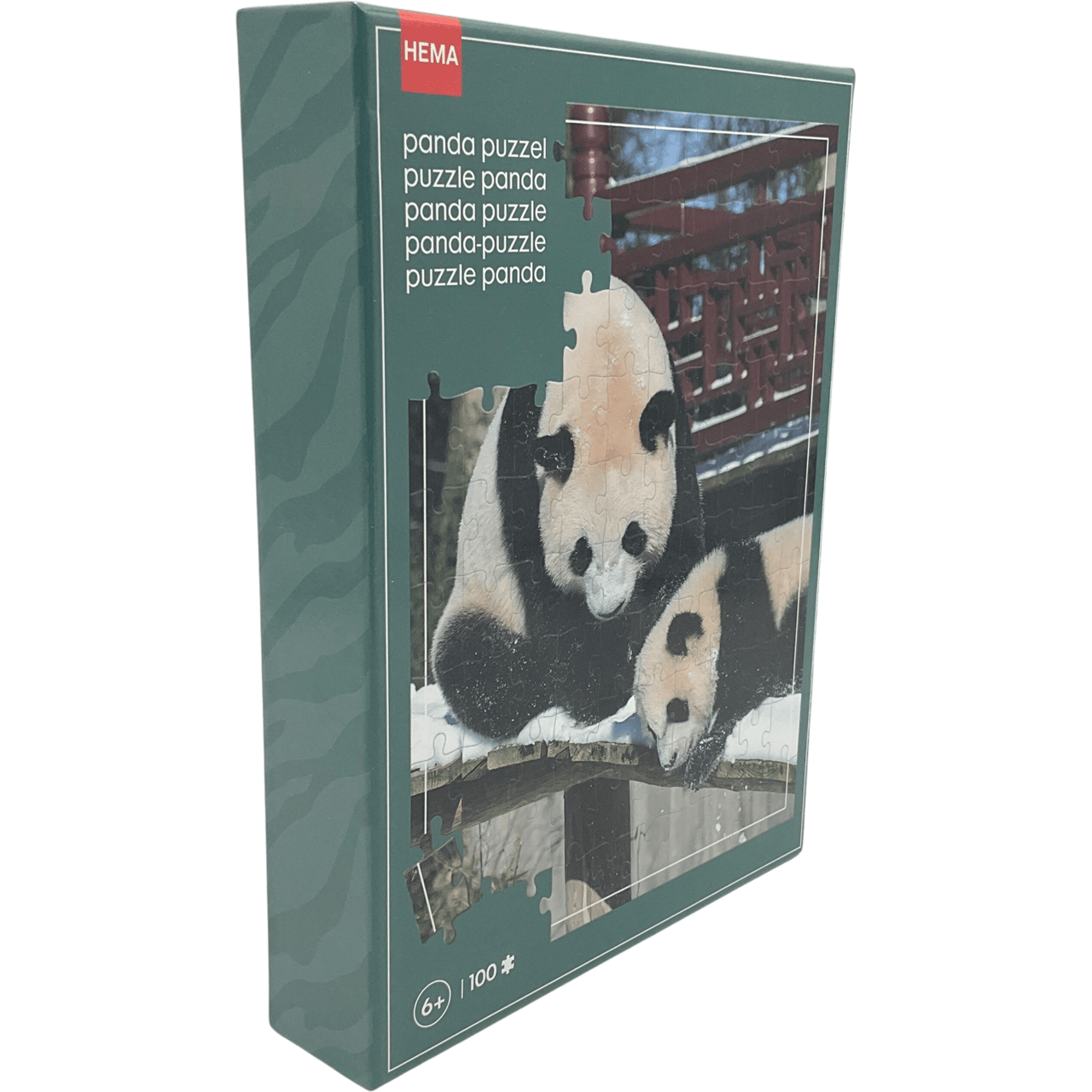 Puzzle Panda 100 Pièces - KIDIBAM