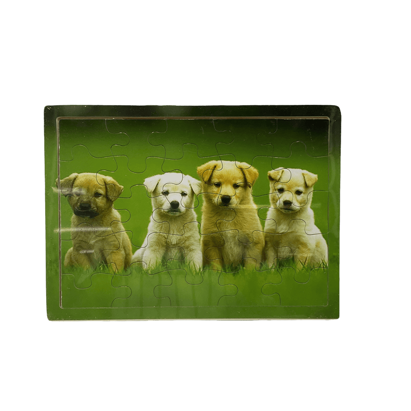 Puzzle petits chiens 15 pièces en bois - KIDIBAM