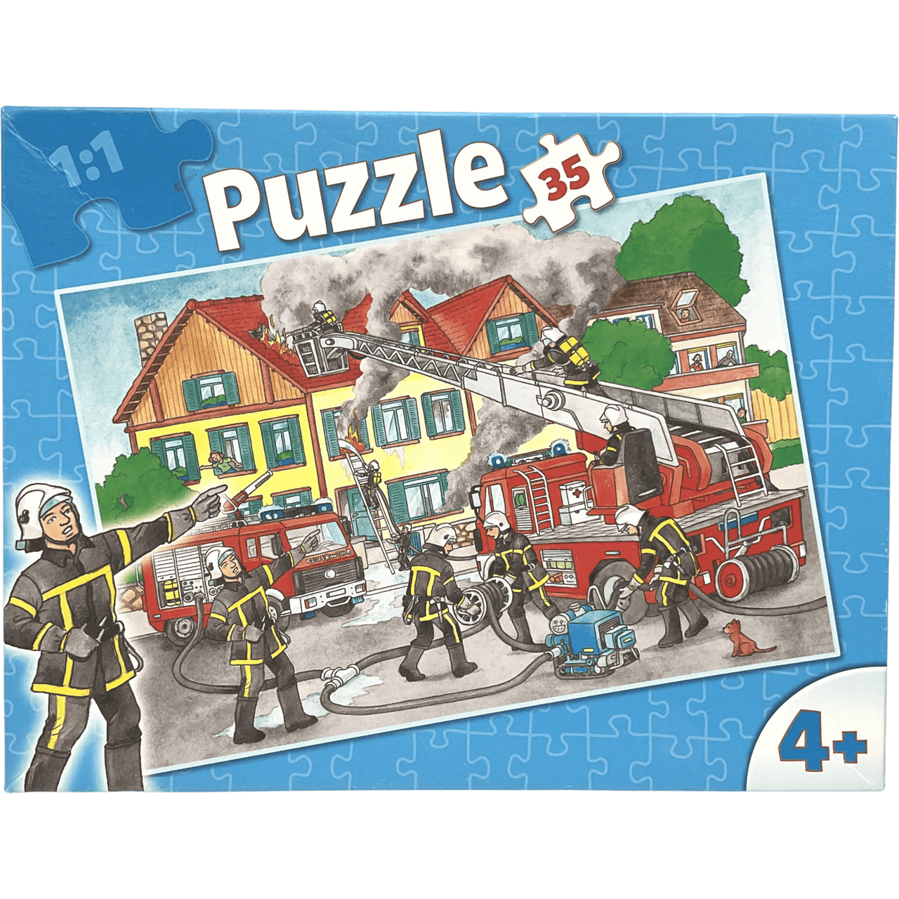 Puzzle Pompiers 35 Pièces - KIDIBAM