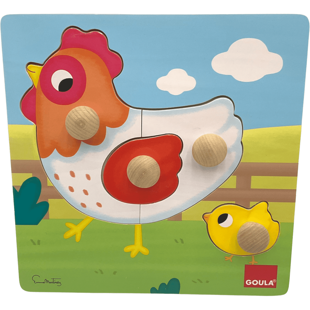 Puzzle Poule - KIDIBAM