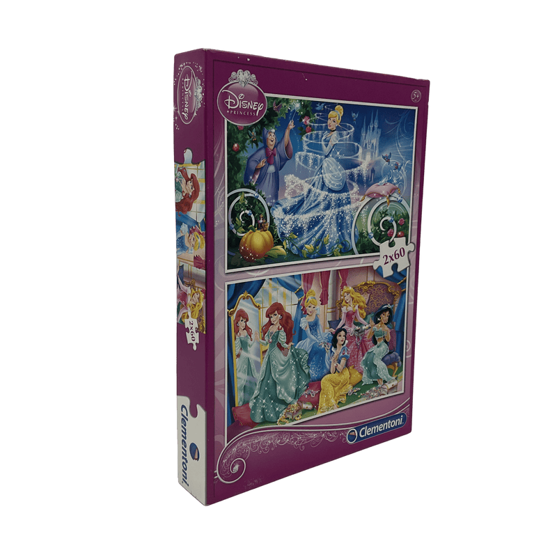 Puzzle Princesses Disney 2X60 Pièces - KIDIBAM