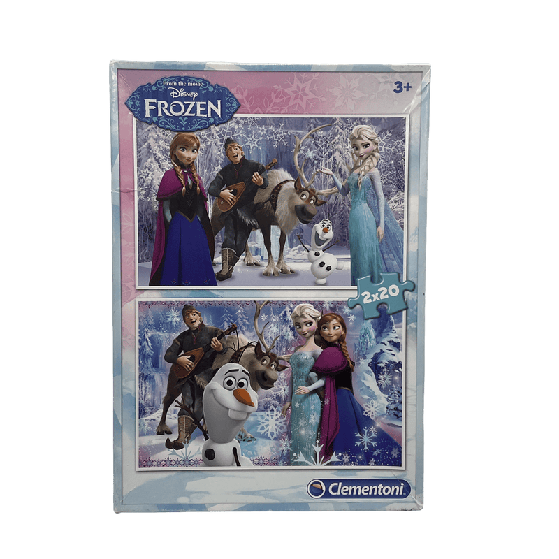 Puzzle Reine des Neiges 2X20 Pièces - KIDIBAM