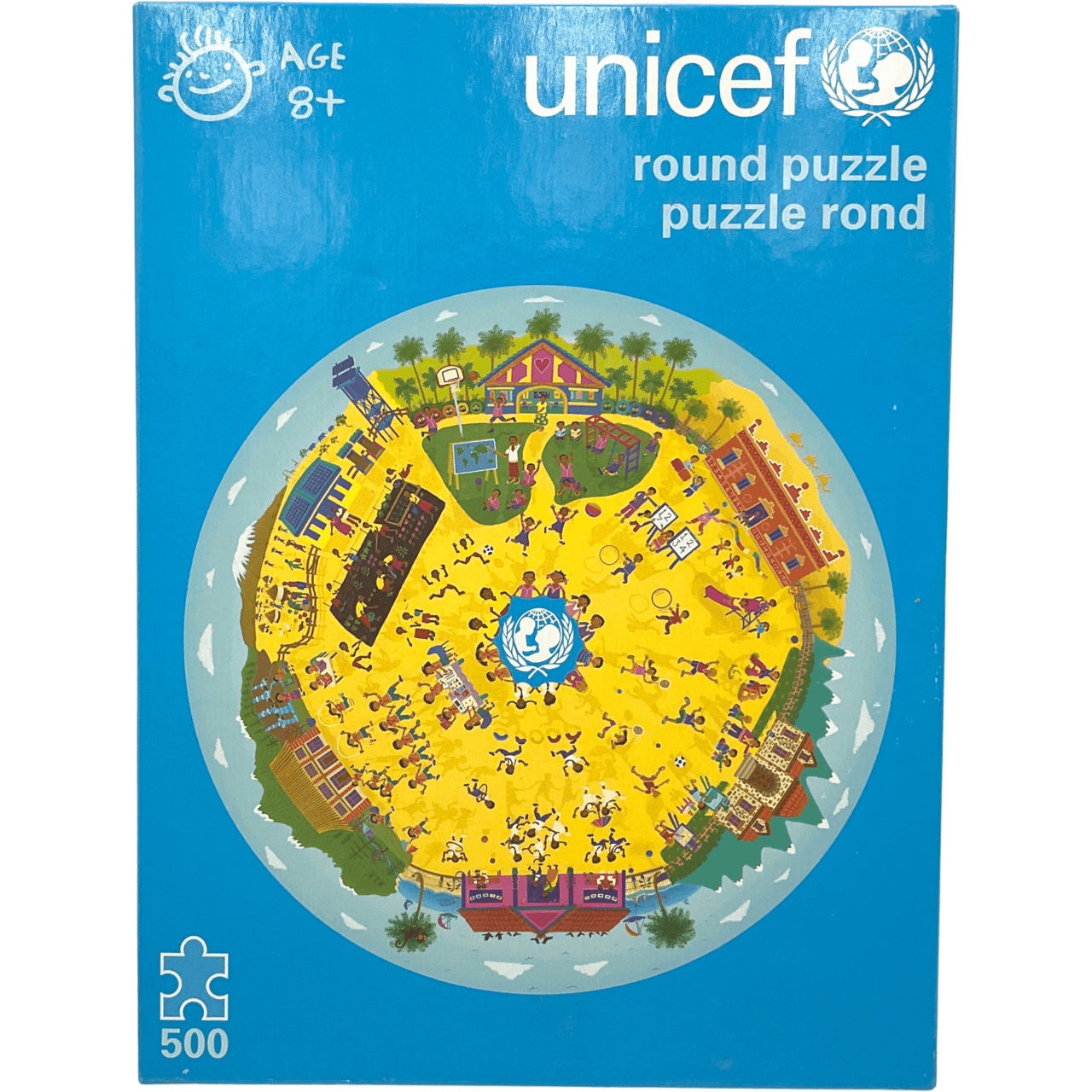 Puzzle Rond 500 Pièces - KIDIBAM