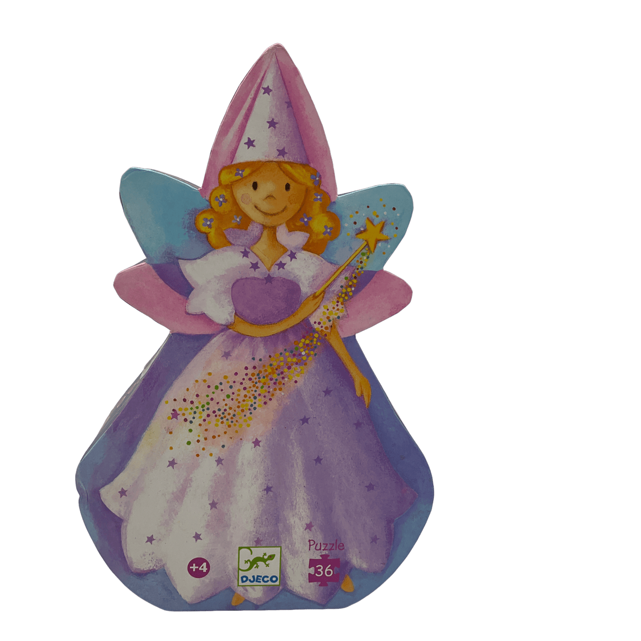 Puzzle silhouette 36 pièces La fée et la Licorne - KIDIBAM