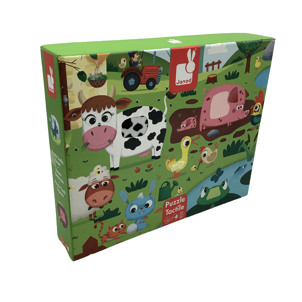 Puzzle tactile géant 20 pièces 
