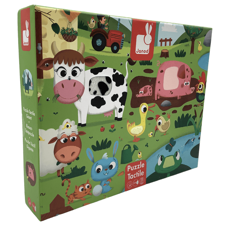 Puzzle tactile géant Forêt 20 pièces - KIDIBAM