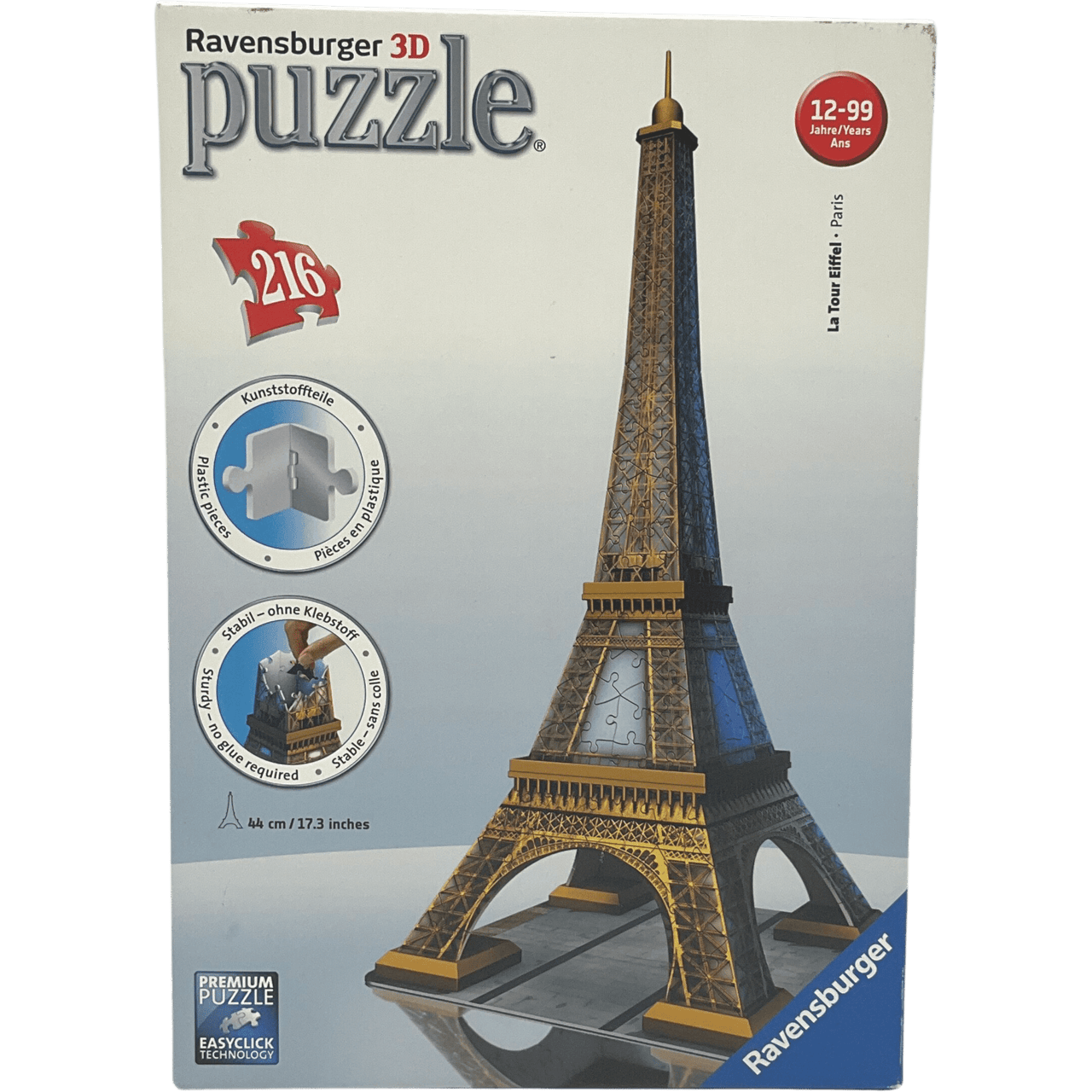Puzzle Tour Eiffel 3D - KIDIBAM