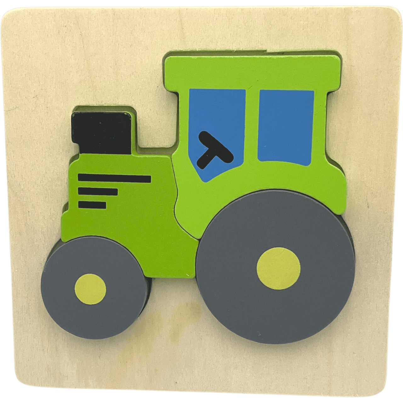 Puzzle Tracteur en bois - KIDIBAM