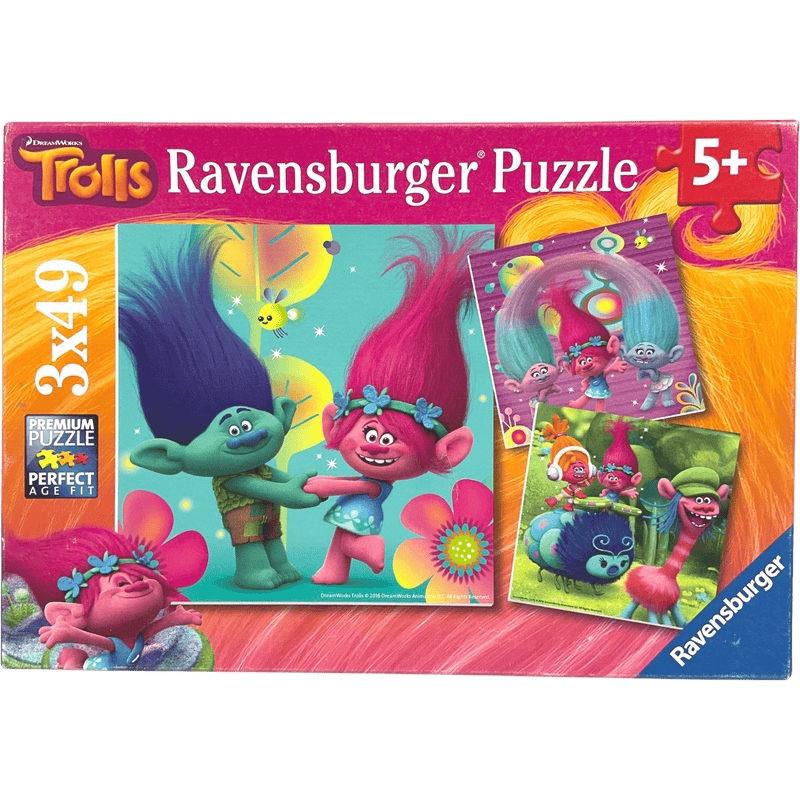 Puzzle Trolls 2x49 Pièces - KIDIBAM