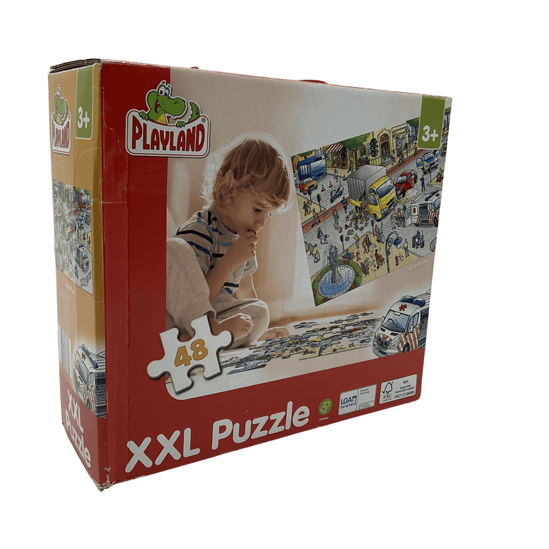 Puzzle XXL 48 pièces la ville - KIDIBAM