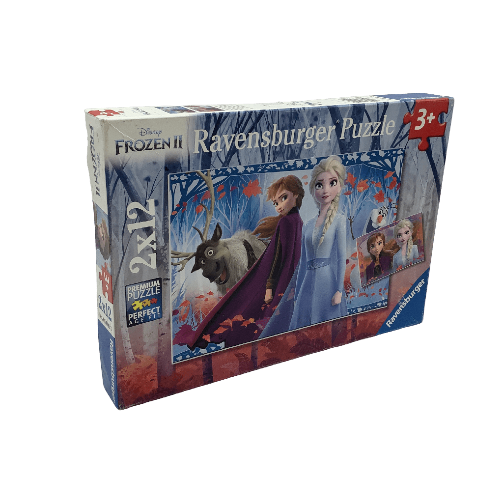 Puzzles 2x12 pièces La Reine des Neiges 2 - KIDIBAM