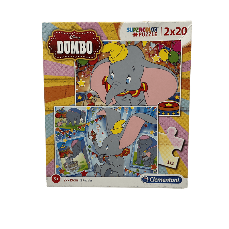 Puzzles 2x20 pièces Dumbo Disney - KIDIBAM