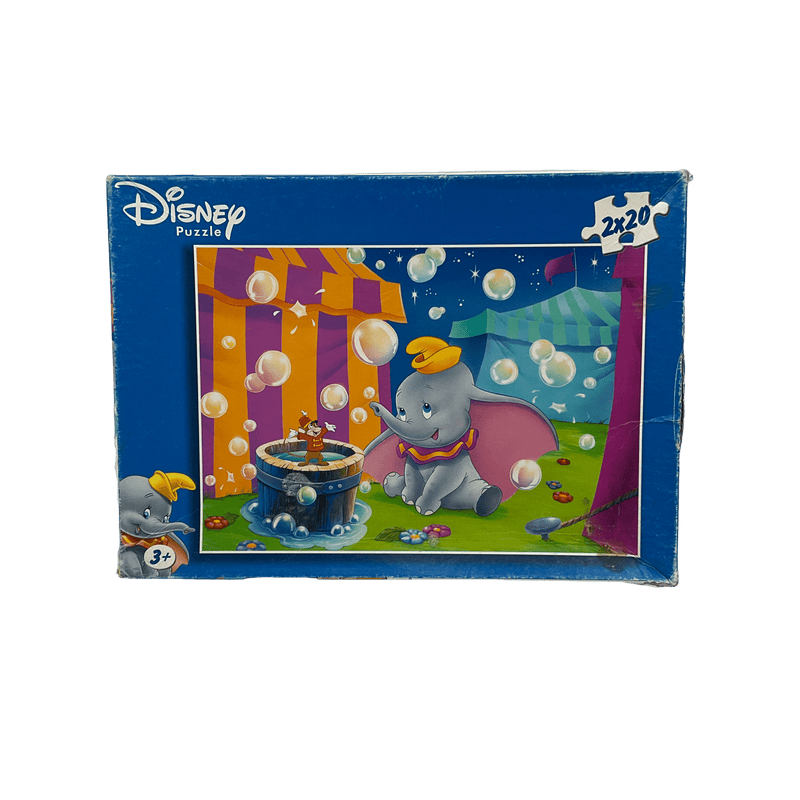 Puzzles 2x20 pièces Dumbo et Bambi Disney - KIDIBAM