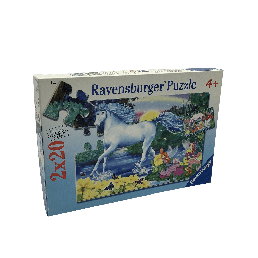 Puzzles 2x20 pièces Le monde enchanté - KIDIBAM