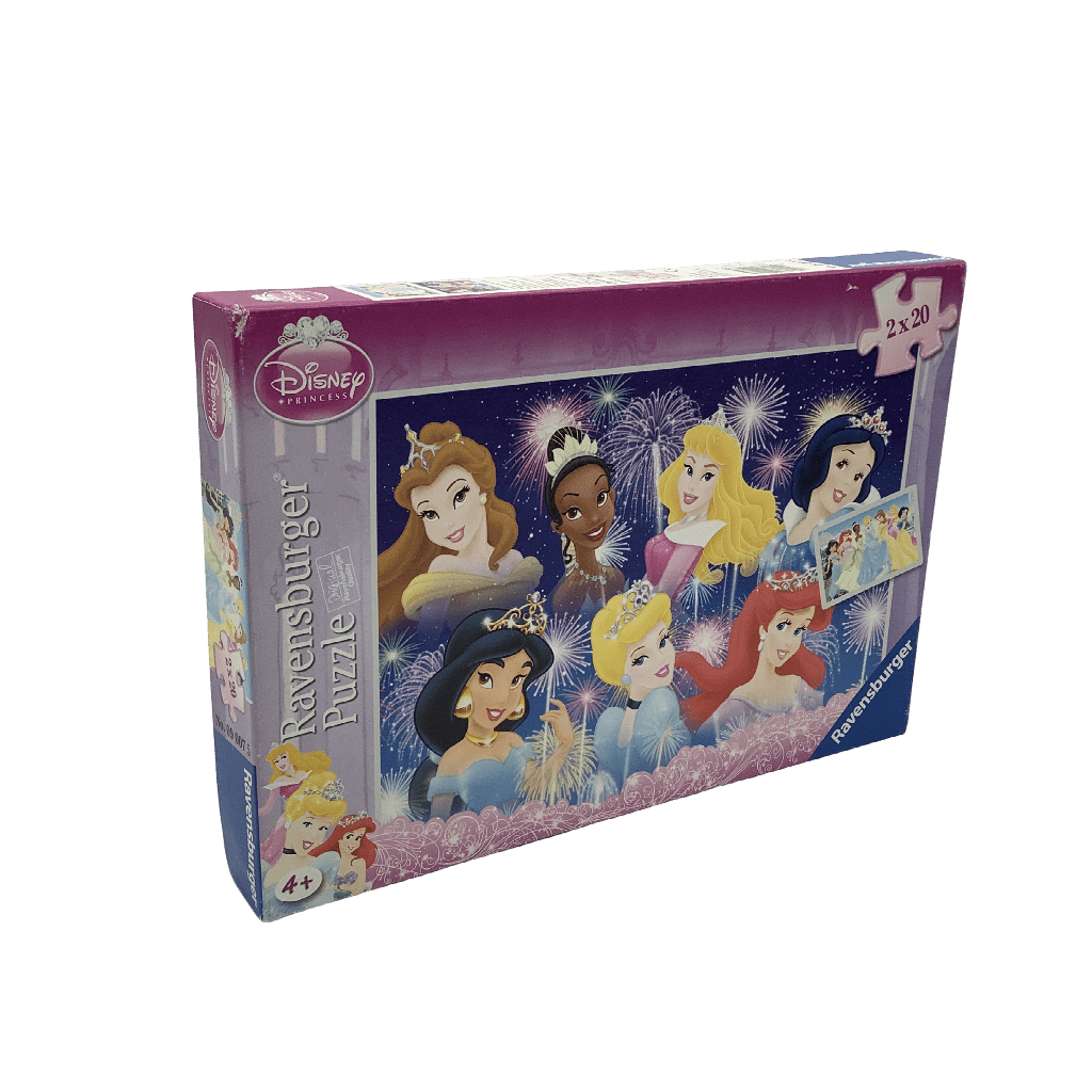 Puzzles 2X20 pièces Princesse Disney - KIDIBAM