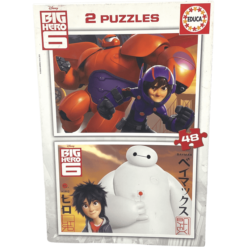 Puzzles 2x48 pièces Big Hero 6 Disney - KIDIBAM