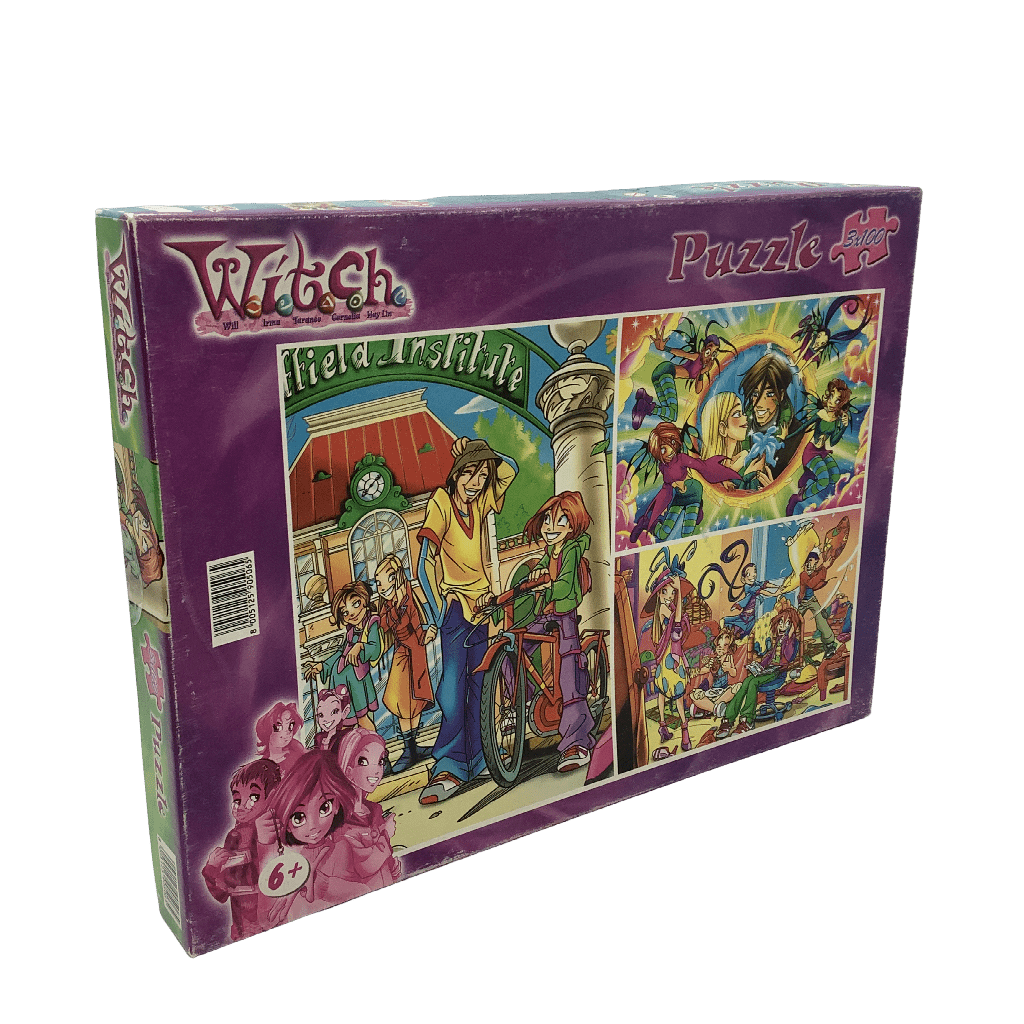 Puzzles 3x100 pièces Witch - KIDIBAM