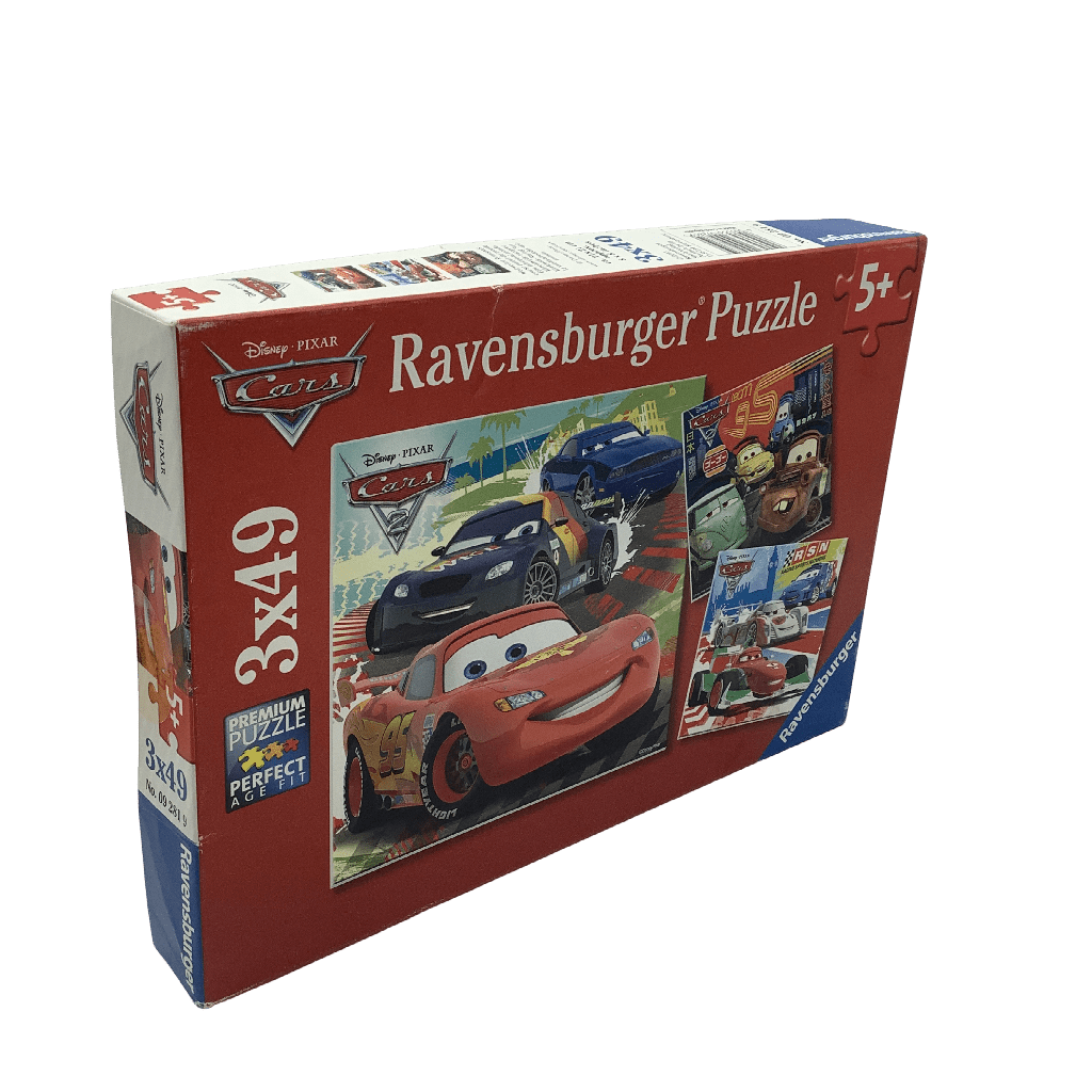 Puzzles 3x49 pièces Cars Disney - KIDIBAM