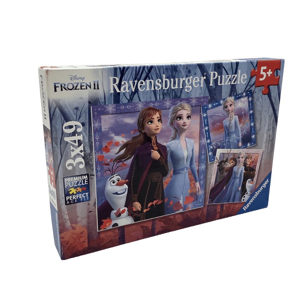 Puzzles 3X49 pièces La Reine des Neiges 2 - KIDIBAM