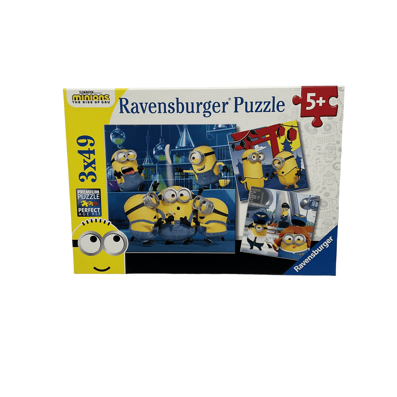 Puzzles 3x49 pièces Les Minions - KIDIBAM