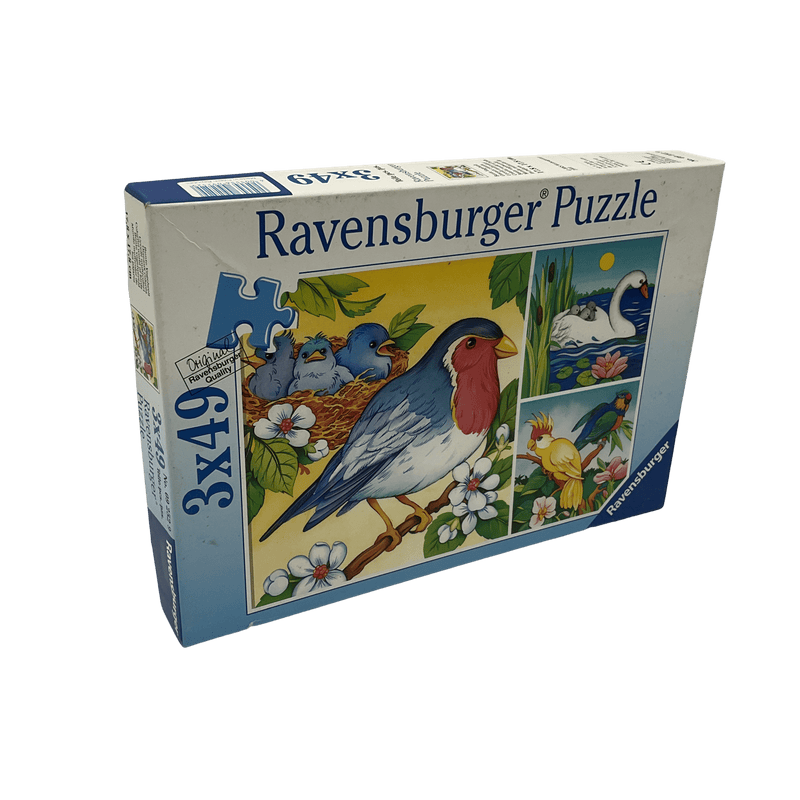 Puzzles 3x49 pièces Oiseaux - KIDIBAM