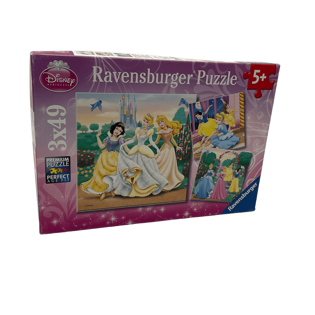 Puzzles 3x49 pièces Princesses Disney - KIDIBAM