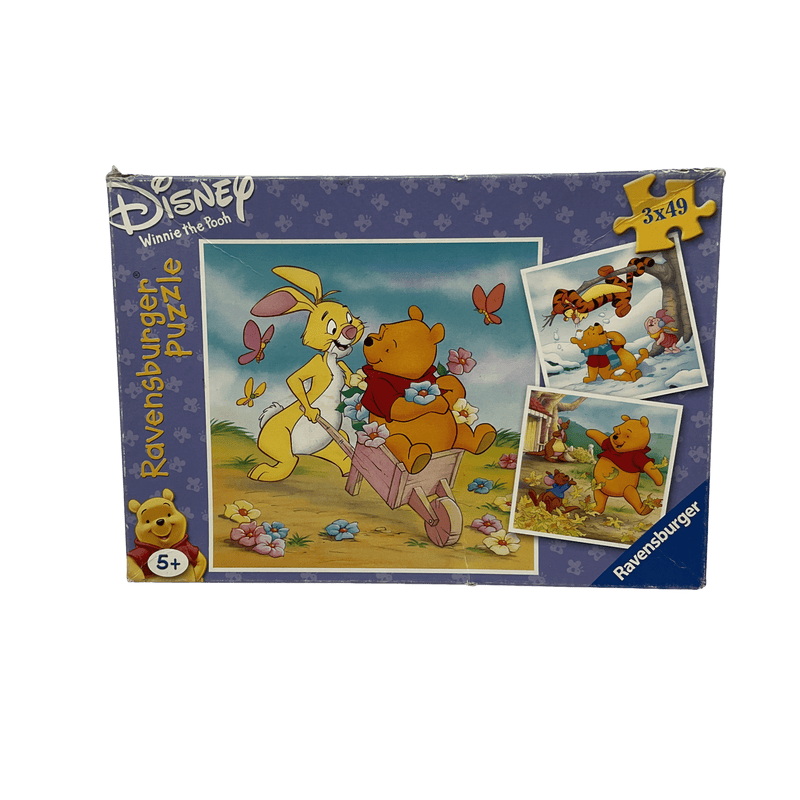 Puzzles 3x49 pièces Winnie l'Ourson Disney - KIDIBAM