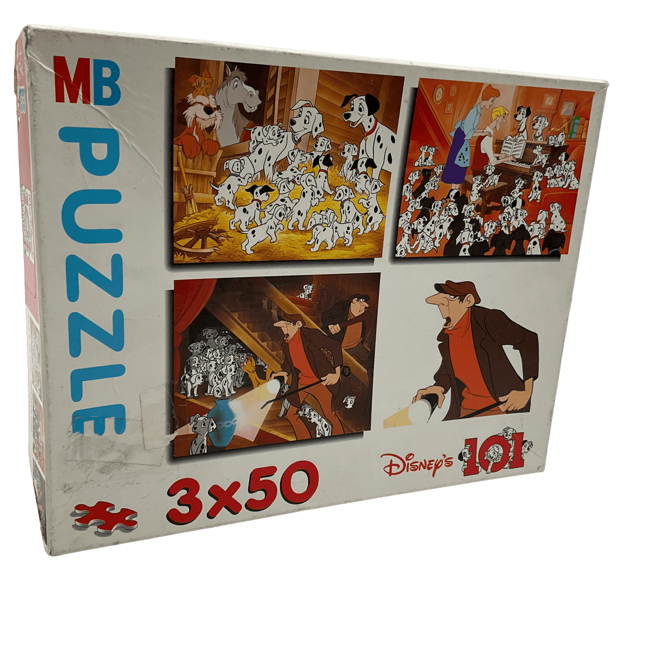 Puzzles 3x50 pièces Les 101 dalmatiens Disney - KIDIBAM