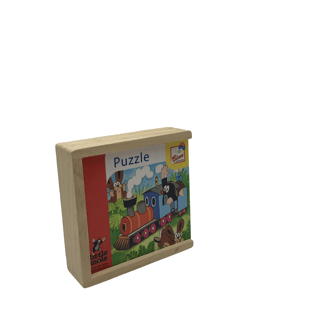 Puzzles 4x4 pièces - les animaux du jardin - KIDIBAM