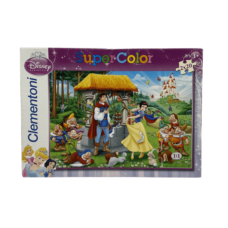 Puzzles Blanche Neige 2X20 Pièces - KIDIBAM