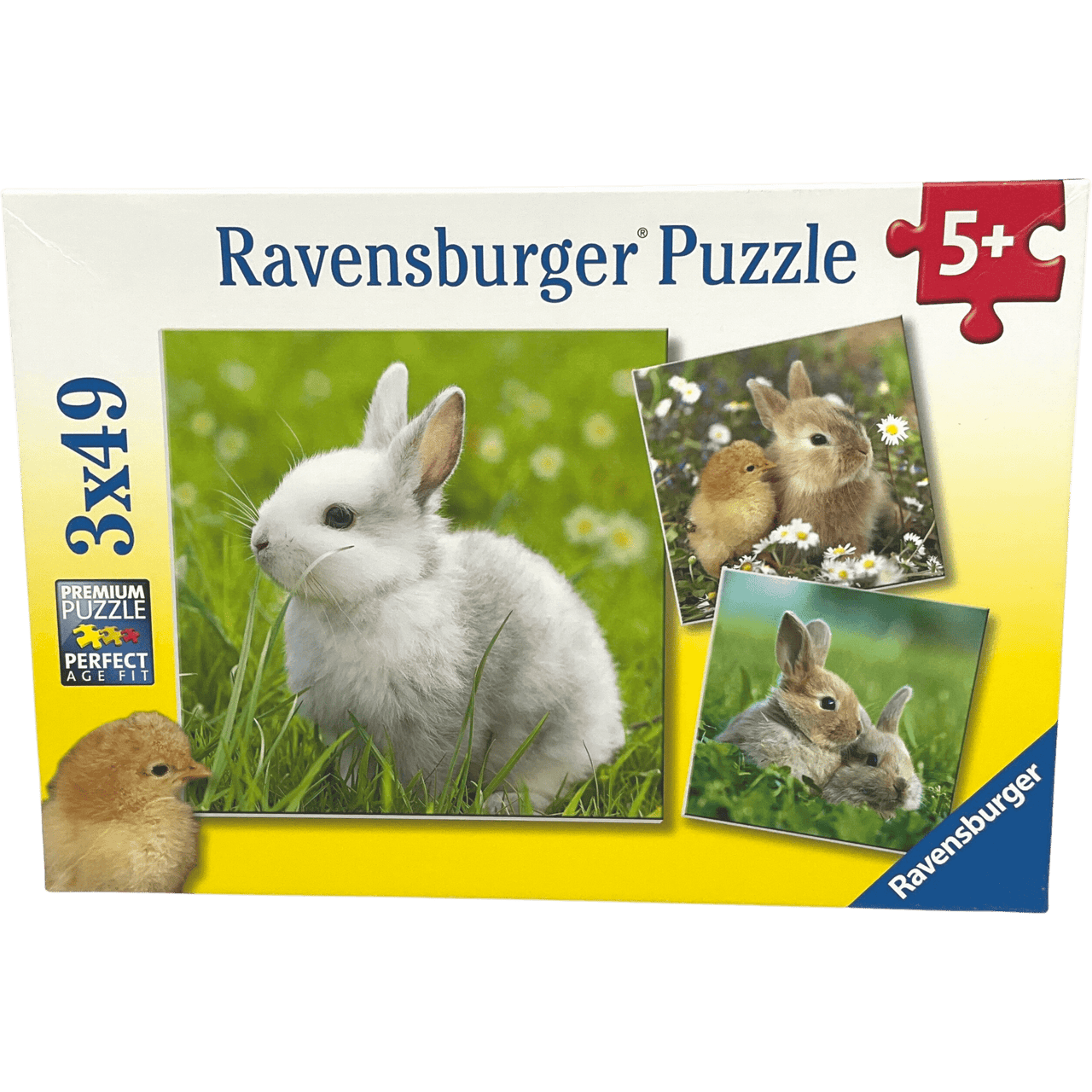Puzzles Lapins 3x49 pièces - KIDIBAM