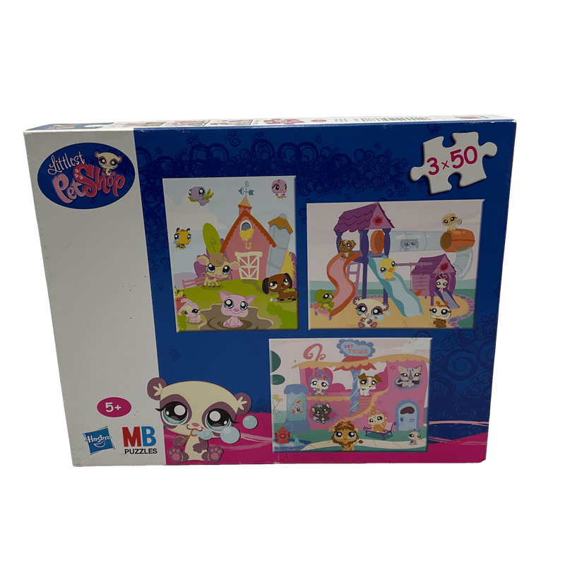 Puzzles Littlest PetShop 3x50 pièces - KIDIBAM