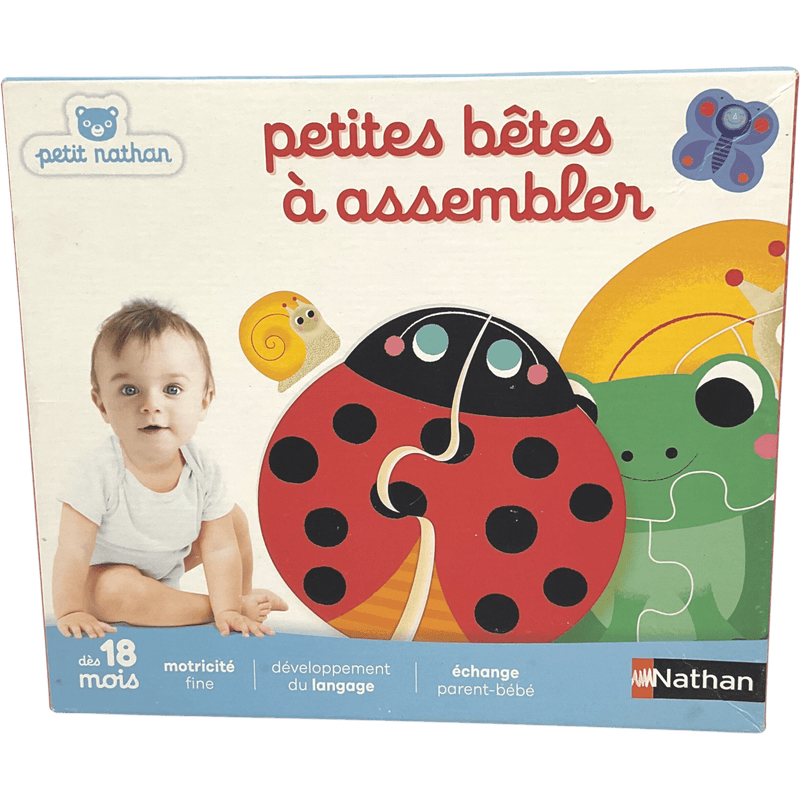 Puzzles Petites bêtes à assembler - KIDIBAM