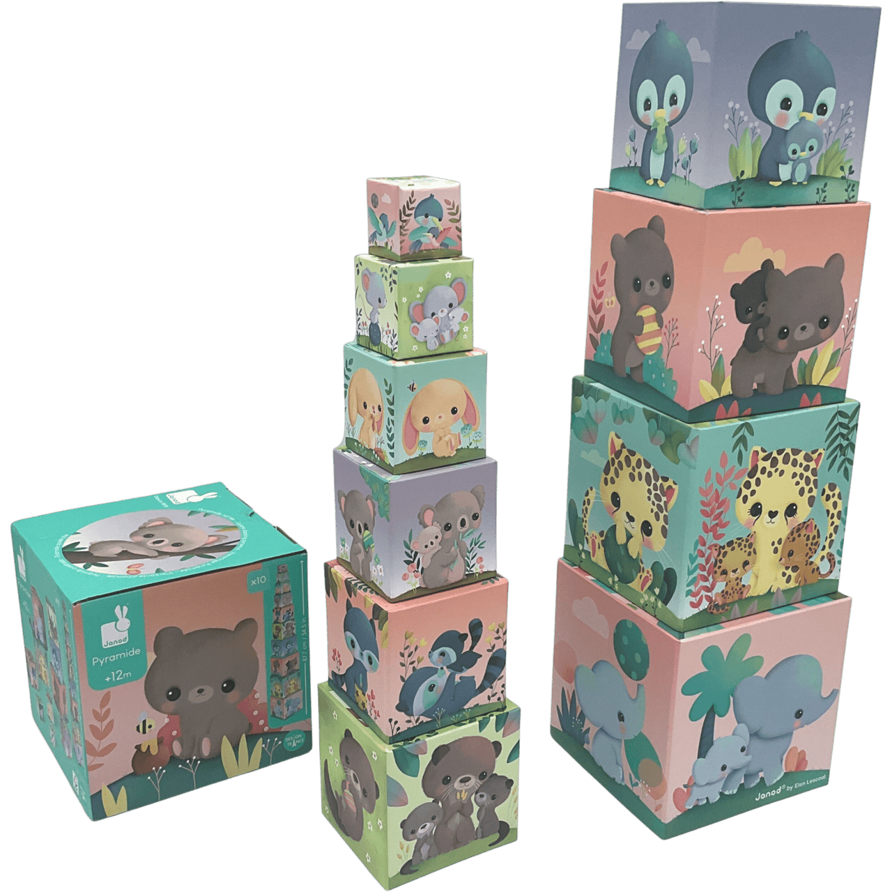Pyramide Animaux - KIDIBAM