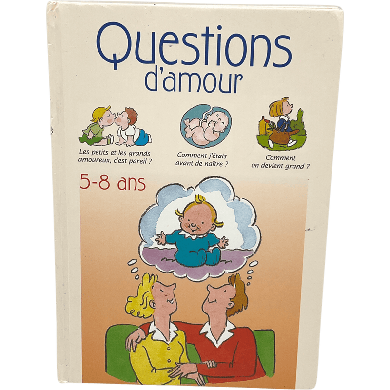 Questions d'amour 5-8 ans - KIDIBAM