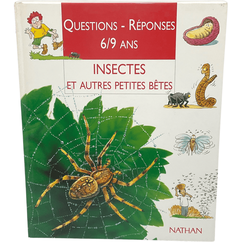 Questions-Réponses 6/9 ans Insectes et autres petites bêtes - KIDIBAM