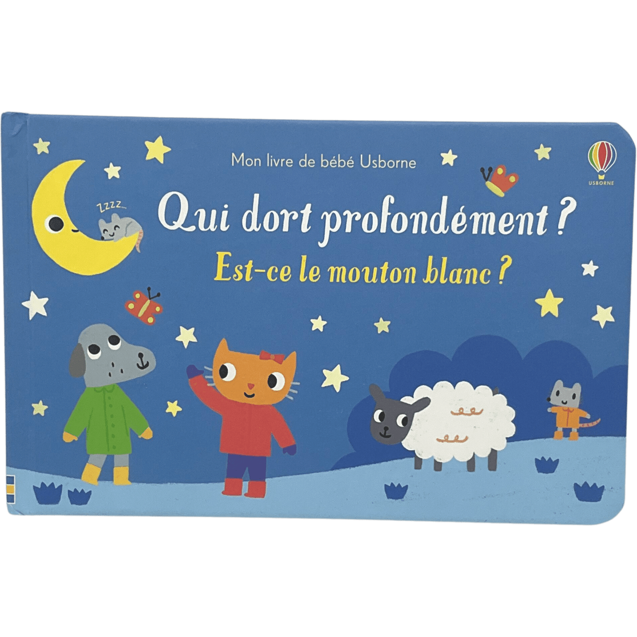 Qui dort profondément ? Est-ce le mouton blanc ? - KIDIBAM