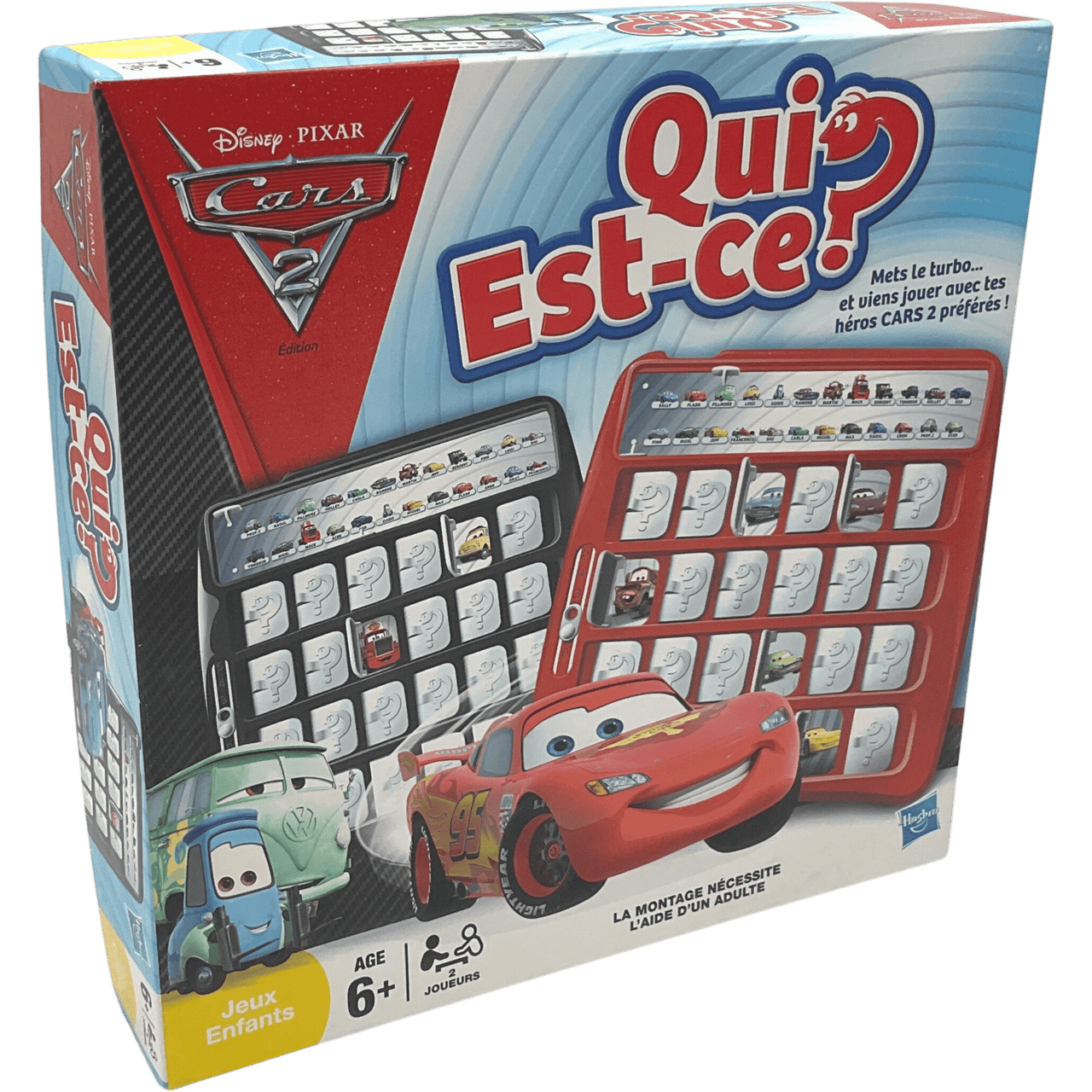 Qui Est-Ce? Cars 2 Disney Pixar - KIDIBAM