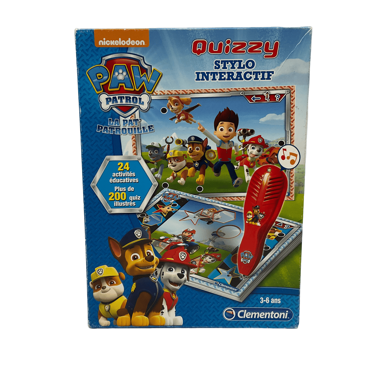 Quizz Pat'Patrouille - Stylo Interactif - KIDIBAM