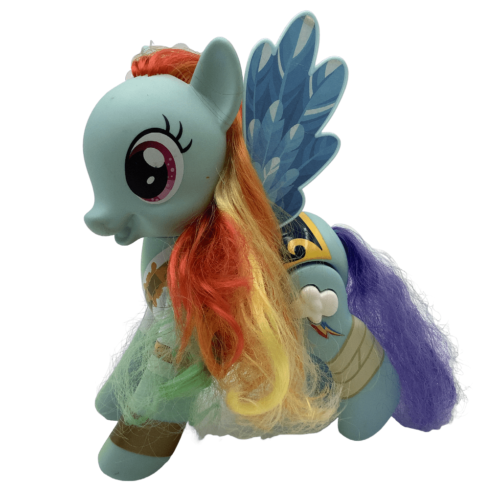 Rainbow Dash saute et chante Mon Petit Poney 15cm - KIDIBAM