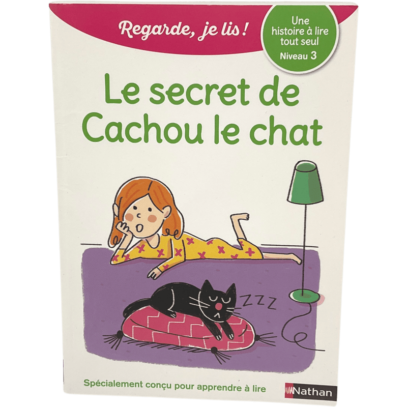 Regarde je lis - Le secret de Cachou le chat - KIDIBAM