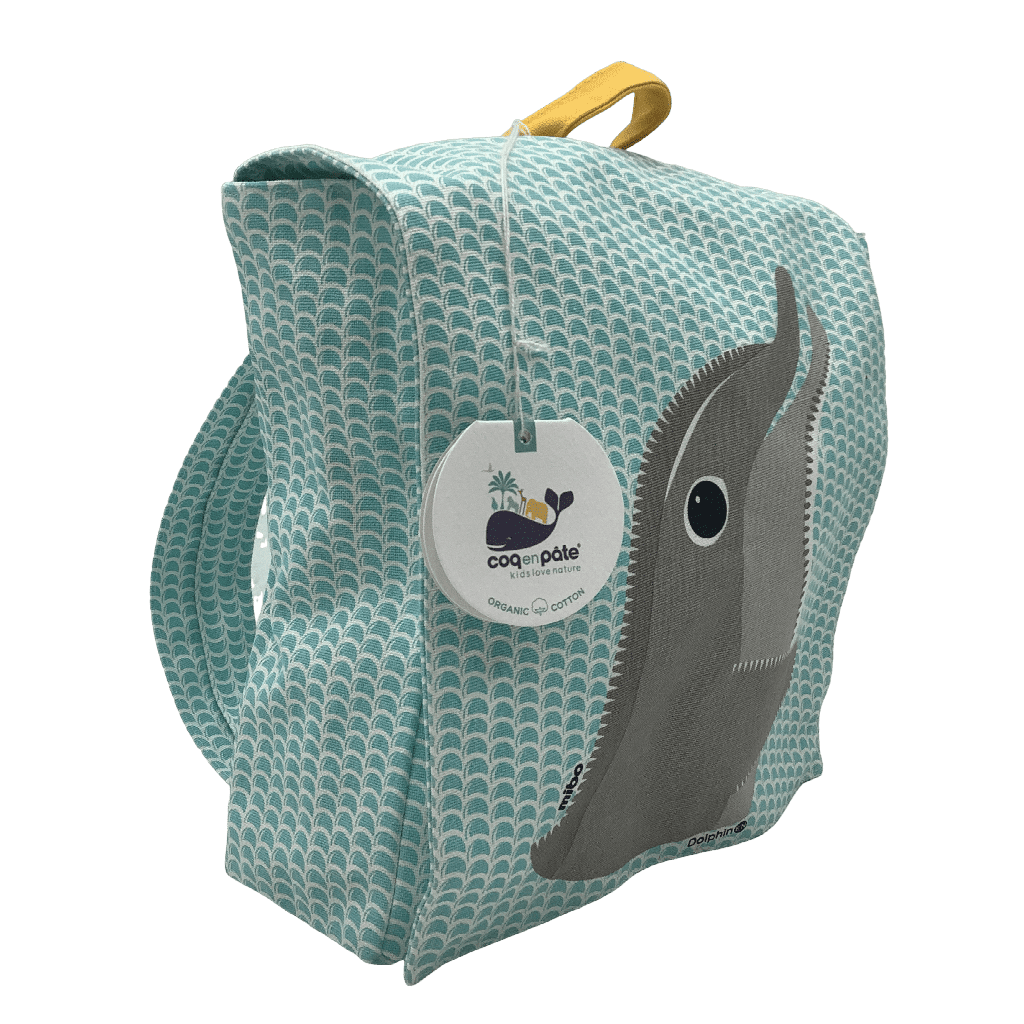 Sac à dos dauphin 23 x 23 x 7.5cm - KIDIBAM