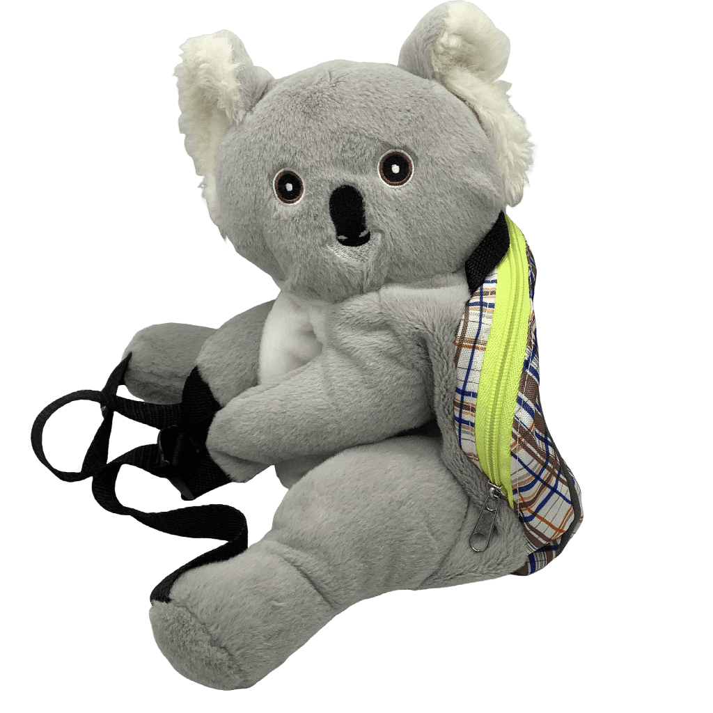 Sac à dos peluche koala 32cm - KIDIBAM