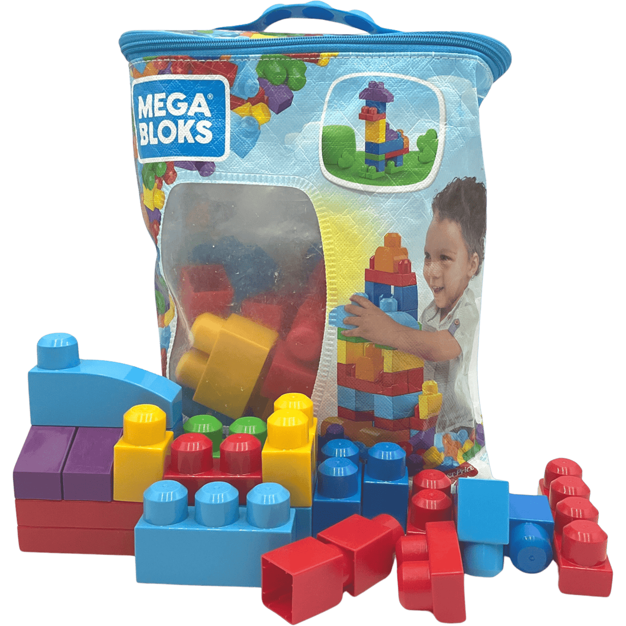 Sac de blocs de Construction 60 Pièces - KIDIBAM