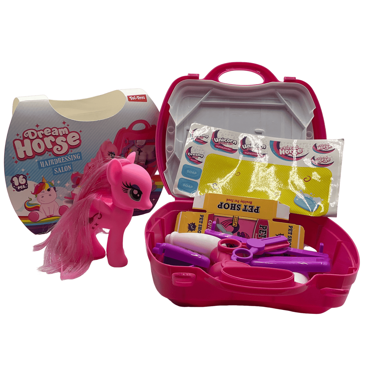 Salon de coiffure pour Petit Poney - Dream Horse - KIDIBAM