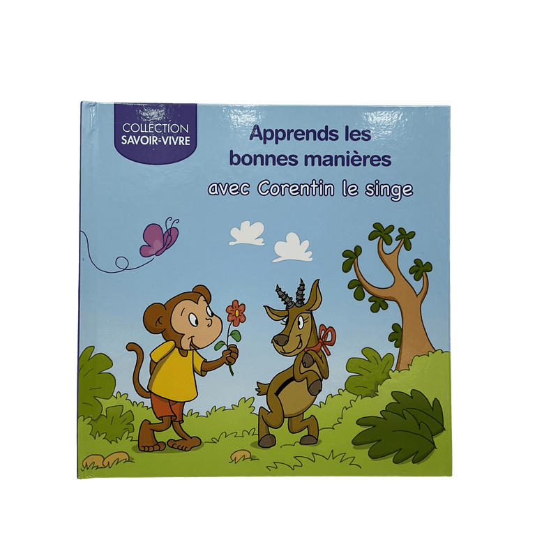 Savoir-vivre - Apprends les bonnes manières avec Corentin le singe - KIDIBAM