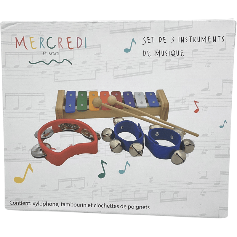 Set de 3 instruments de musique - KIDIBAM